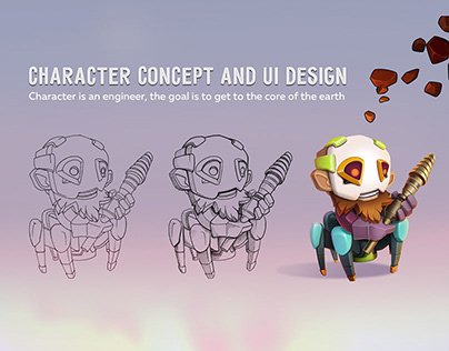 Character design / UI design