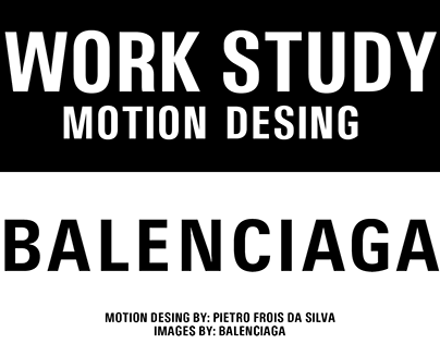 WORK STUDIO - BALENCIAGA
