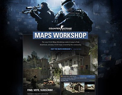 CS:GO Maps Workshop Page