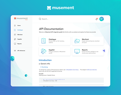 Musement API Documentation