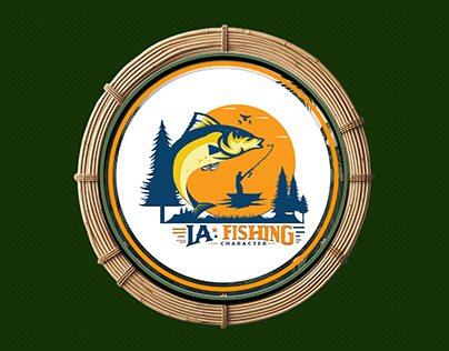 A unique "LA-Fishing logo" Design