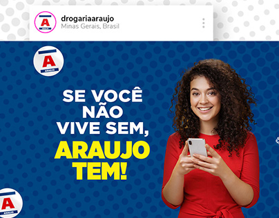 Campanha de mídia institucional Araujo