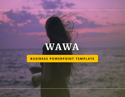 Wawa - A Business PowerPoint & GS Presentation Template