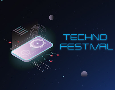 Mobile technology festival poster