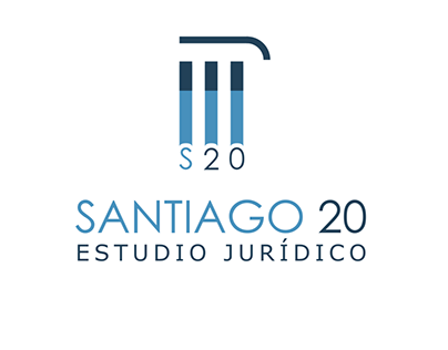 LOGOTIPO ESTUDIO JURÍDICO SANTIAGO 20