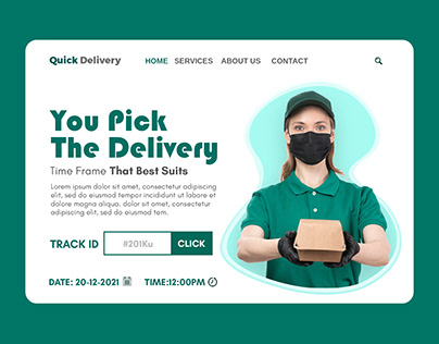 Parcel Delivery Tracking Website