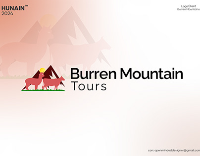 Burren Mountain Tours - Logo Design