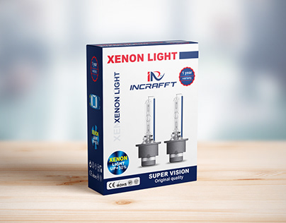 XENON LIGHT packaging design