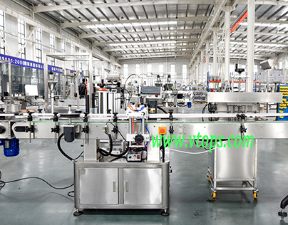 VTOPS-L-RB Automatic Round Bottle Labeling Machine