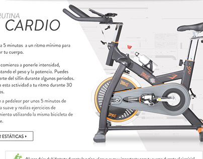 Landing page Fitness