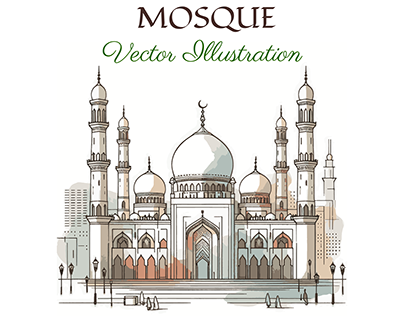 Mosque Vector illustration