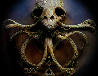 Ritual Octopus Bone Amulet