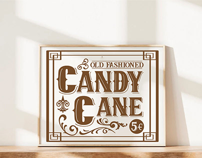 Old Fashioned Candy Cane 5c-01