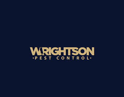 Wrightson Pest Control Service Logo Concept