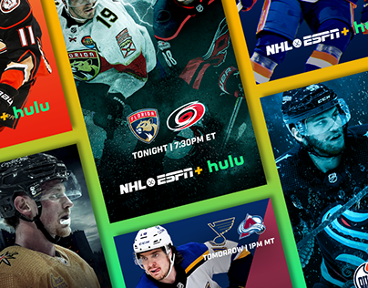 Project thumbnail - 2022-23 NHL on ESPN+/Hulu Projects