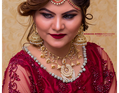Bridal Makeup Shoot | Maqsood Ahmed