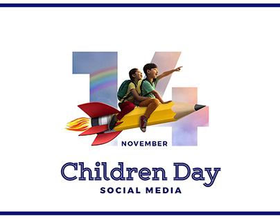 Children Day Social Media Creatives