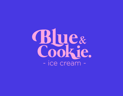 Branding Blue and Cookie | Ice Cream
