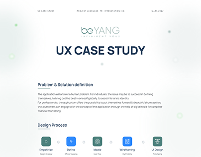 BEYANG: Mobile Application[UX CASE STUDY]