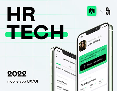 HR TECH mobile app | UX/UI design