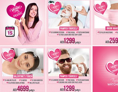 Valentine's Packages Social Media Advertising