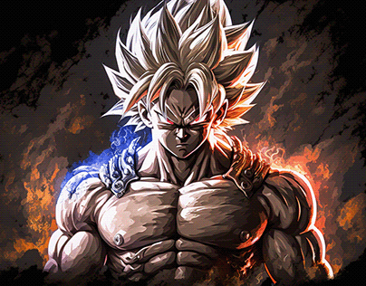 Goku Projects | Photos, videos, logos, illustrations and branding on Behance