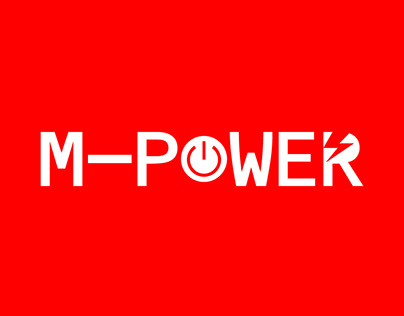 M-power logo design