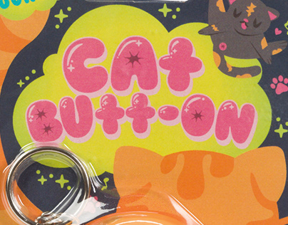 Cat Butt-On for Toysmith