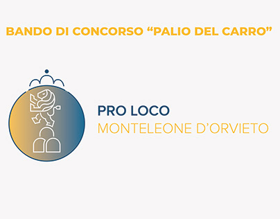 Bando di concorso "Palio del Carro" / Restyling logo
