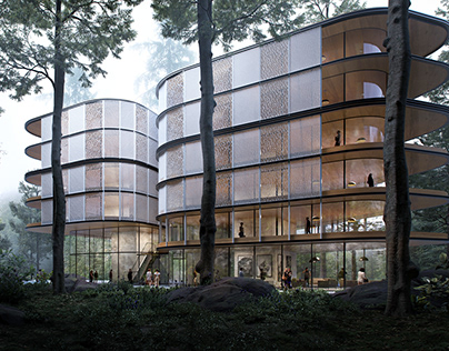 CGI - Forest office