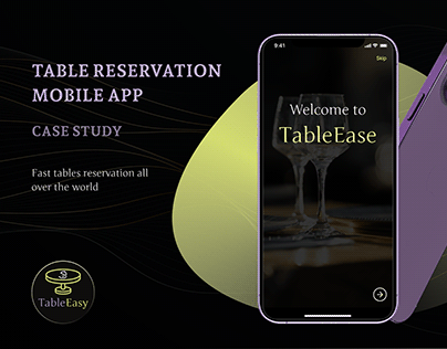 Table booking mobile app