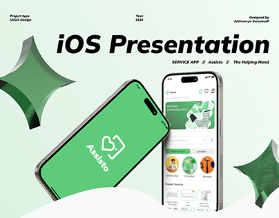 Assisto Service App, iOS Presentation
