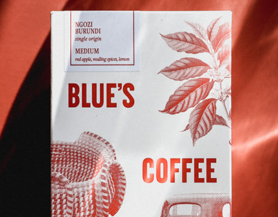 Blue's Coffee & Tea Co. | Brand Collateral