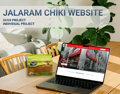 JALARAM CHIKI: Website Design