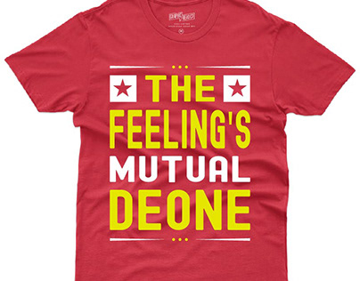 The Feelings Mutual Deone t shirt design