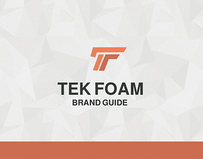 TEK FOAM Brand Guidelines.