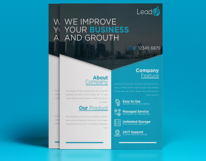 Lead Up business Flyer