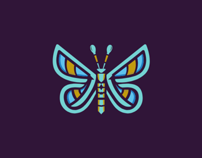 Butterfly Logo For Sale