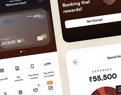 Banking and Payments App UI