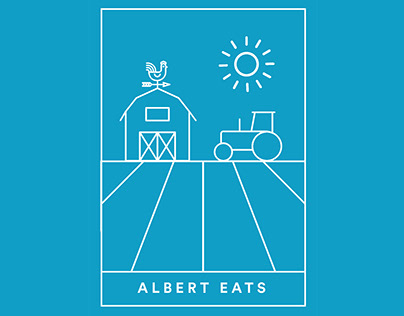 Albert Eats illustrations & animations