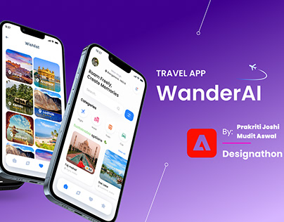 Wander AI- Travel App (Adobe Designation 2023)