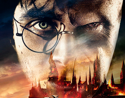 Releitura das capas dos filmes de Harry Potter