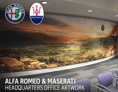 Alfa Romeo & Maserati Headquarters Artwork