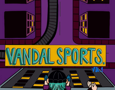 Vandal Sports comic