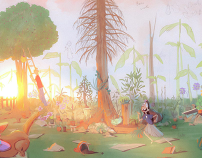 'Toros' concept background (2021) #animation