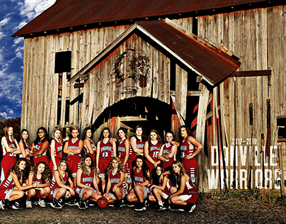 Danville Lady Warriors Basketball Posters 2017-18