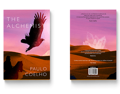 The Alchemist - Book cover design