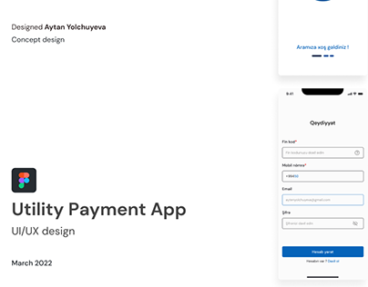 Utility Payment App | UI/UX design
