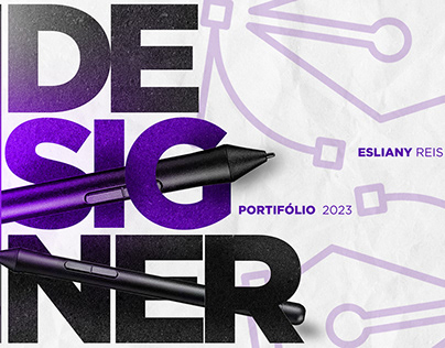 Portifólio 2023 - Design Gráfico Esliany Reis