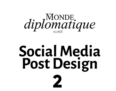 Le Monde Diplomatique Kurdi Social Media Post Design 2